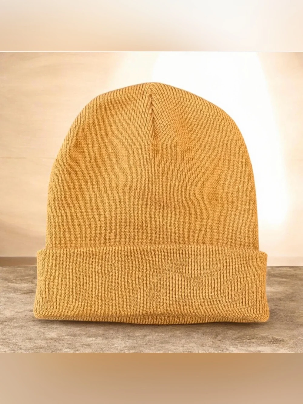 Carhartt Youth Brown Beanie Knit Hat Outdoor
